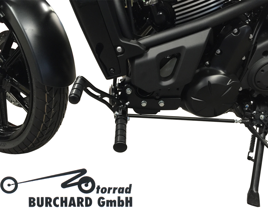 Forward Controls Kit with German ABE | Hawk - Your Bike Your Style